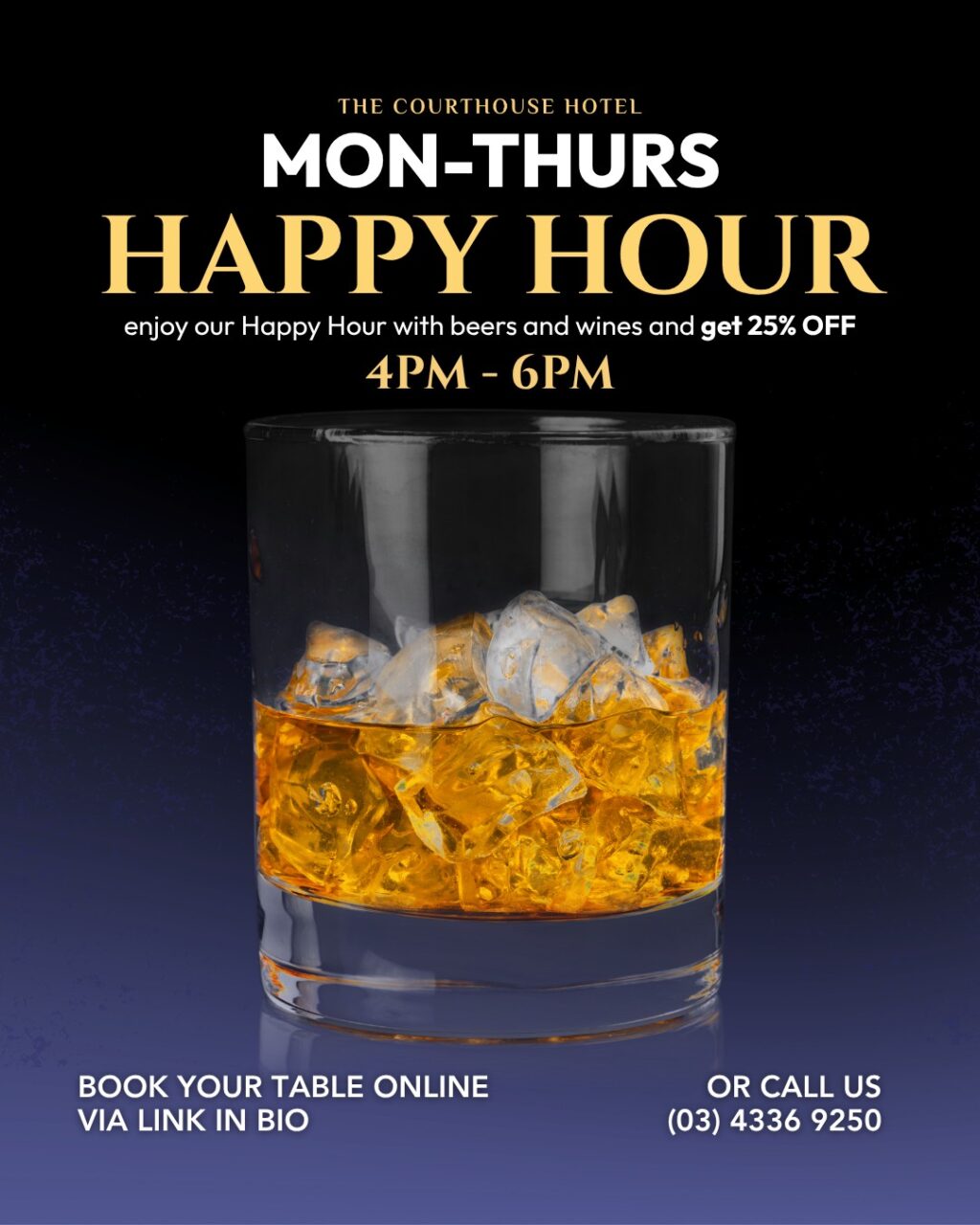 Instagram post from courthousehotelsmythesdale. This post is in position 1.