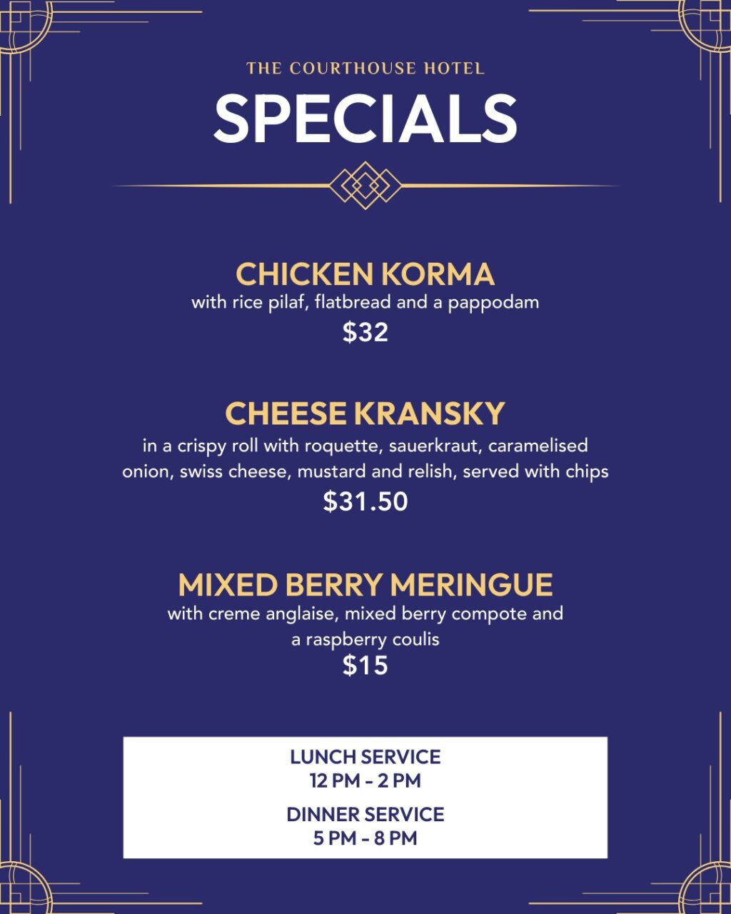 Instagram post from courthousehotelsmythesdale. This post is in position 2.