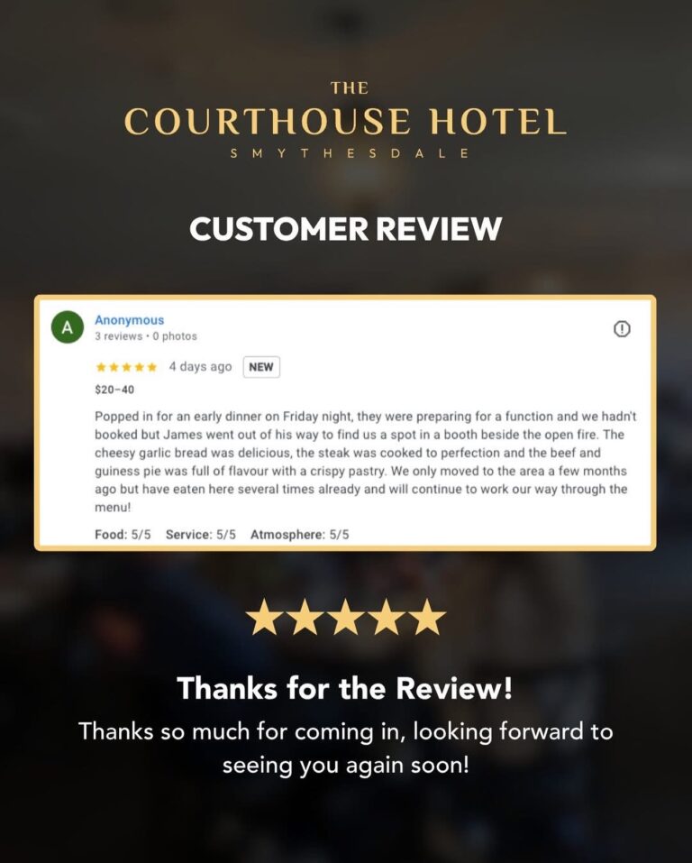 Instagram post from courthousehotelsmythesdale. This post is in position 13.