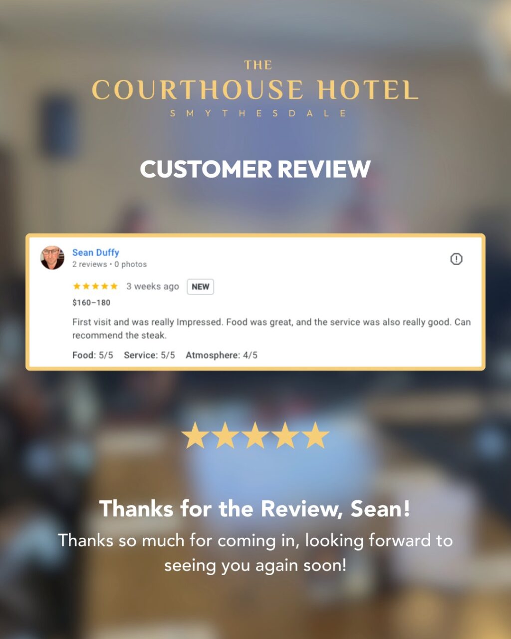 Instagram post from courthousehotelsmythesdale. This post is in position 6.