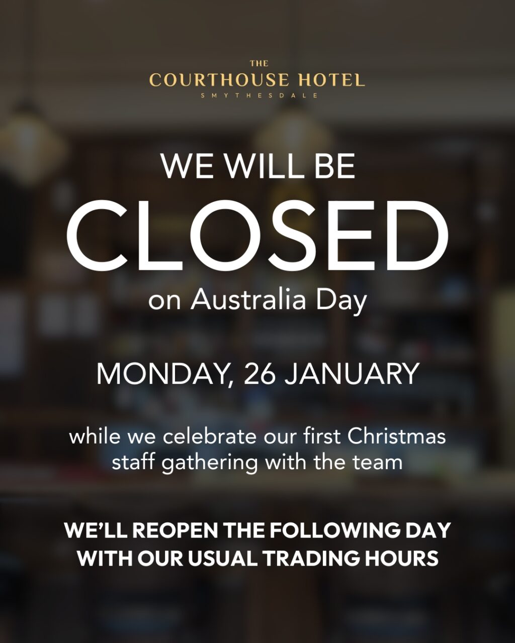 Instagram post from courthousehotelsmythesdale. This post is in position 14.