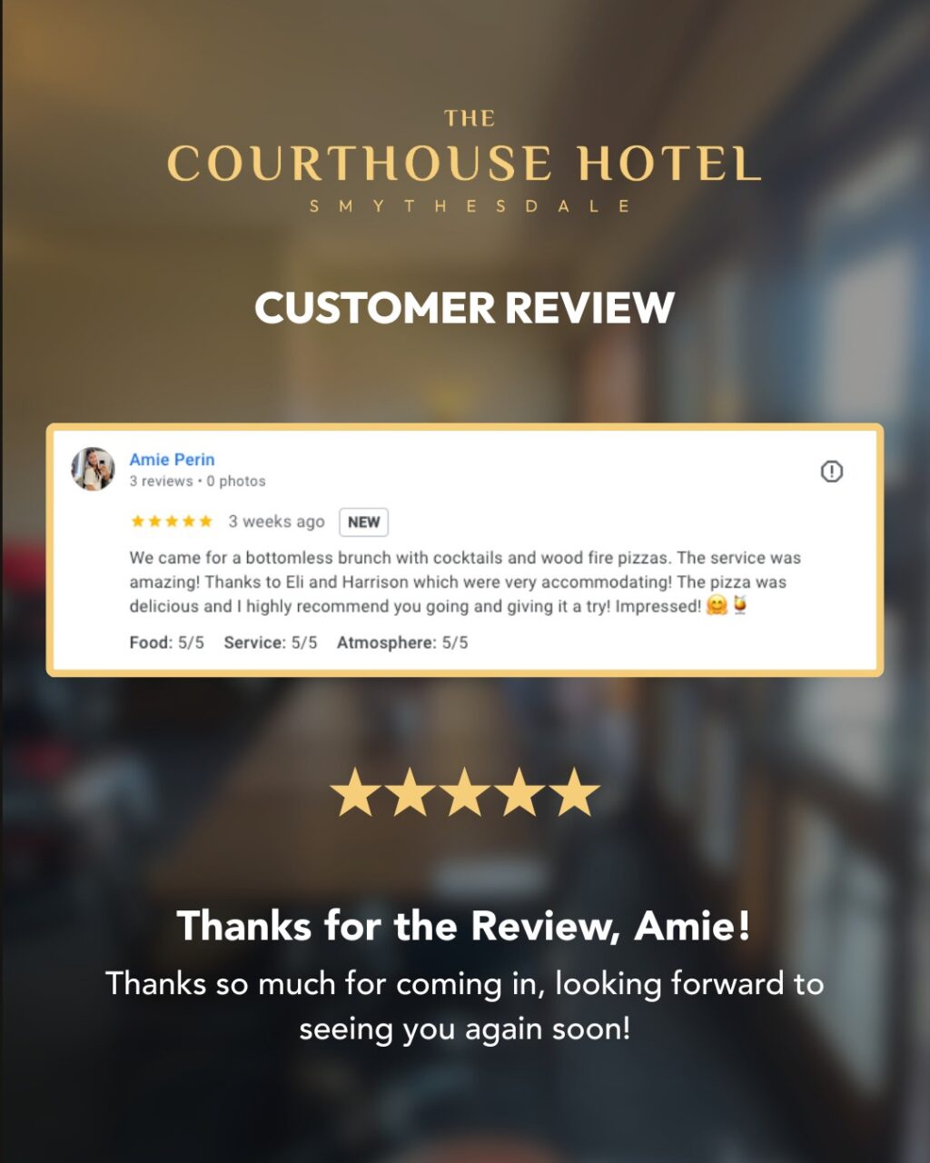 Instagram post from courthousehotelsmythesdale. This post is in position 0.