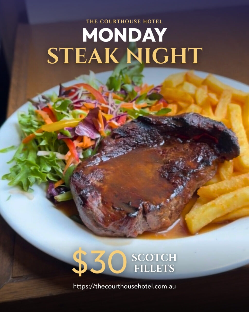 Instagram post from courthousehotelsmythesdale. This post is in position 1.